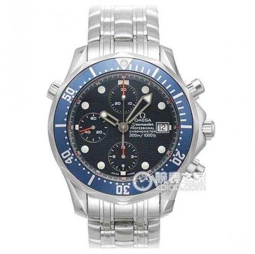 欧米茄2225.80.00 N欧米茄海马CHRONODIVER300M系列2225.80.00腕表 高仿欧米茄2225.80.00 机械男士手表