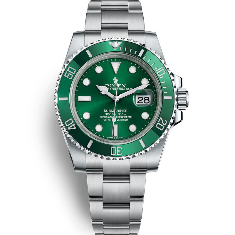 精仿绿水鬼机械表 NAIL厂rolex潜航者116610LV-97200